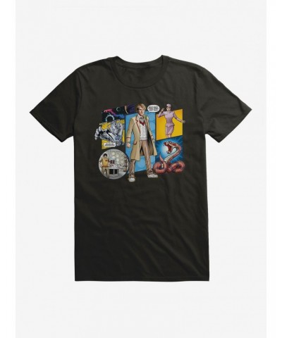 Doctor Who The Fifth Doctor Comic Scene T-Shirt $7.89 T-Shirts