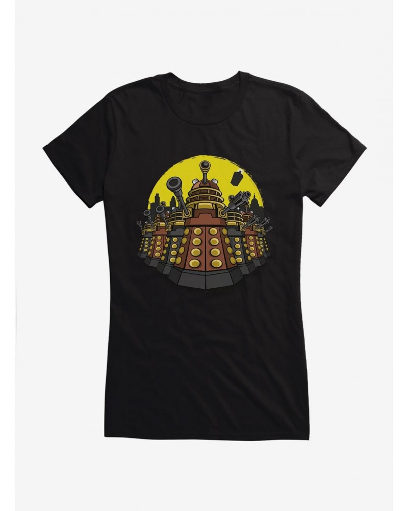 Doctor Who Army Of Daleks Girls T-Shirt $10.21 T-Shirts