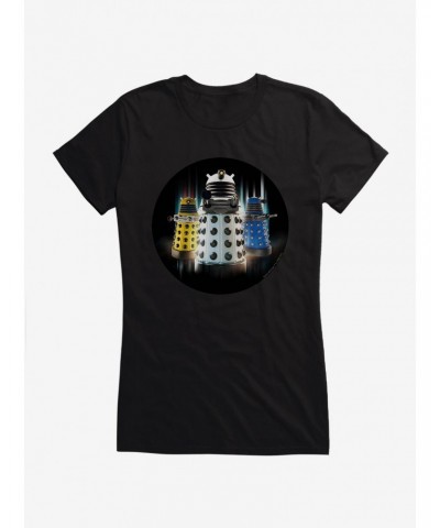 Doctor Who Dalek Showcase Girls T-Shirt $10.21 T-Shirts