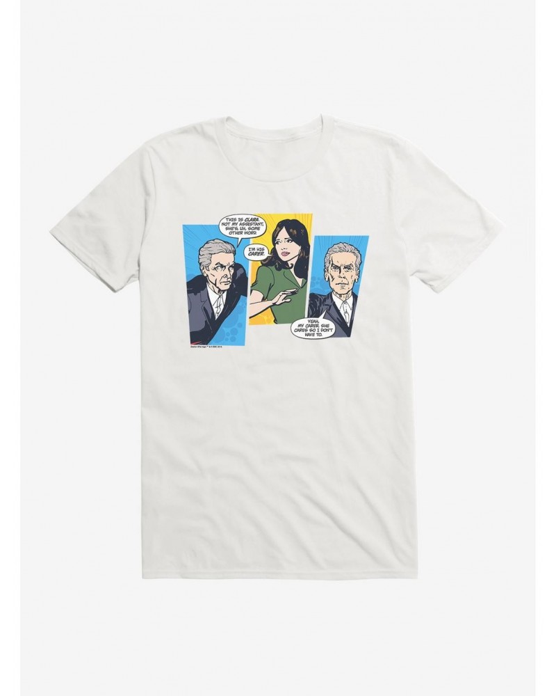 Doctor Who Twelfth Doctor Clara The Carer T-Shirt $11.71 T-Shirts