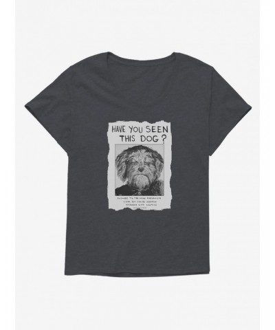 Doctor Who Missing Dog Girls T-Shirt Plus Size $13.01 T-Shirts