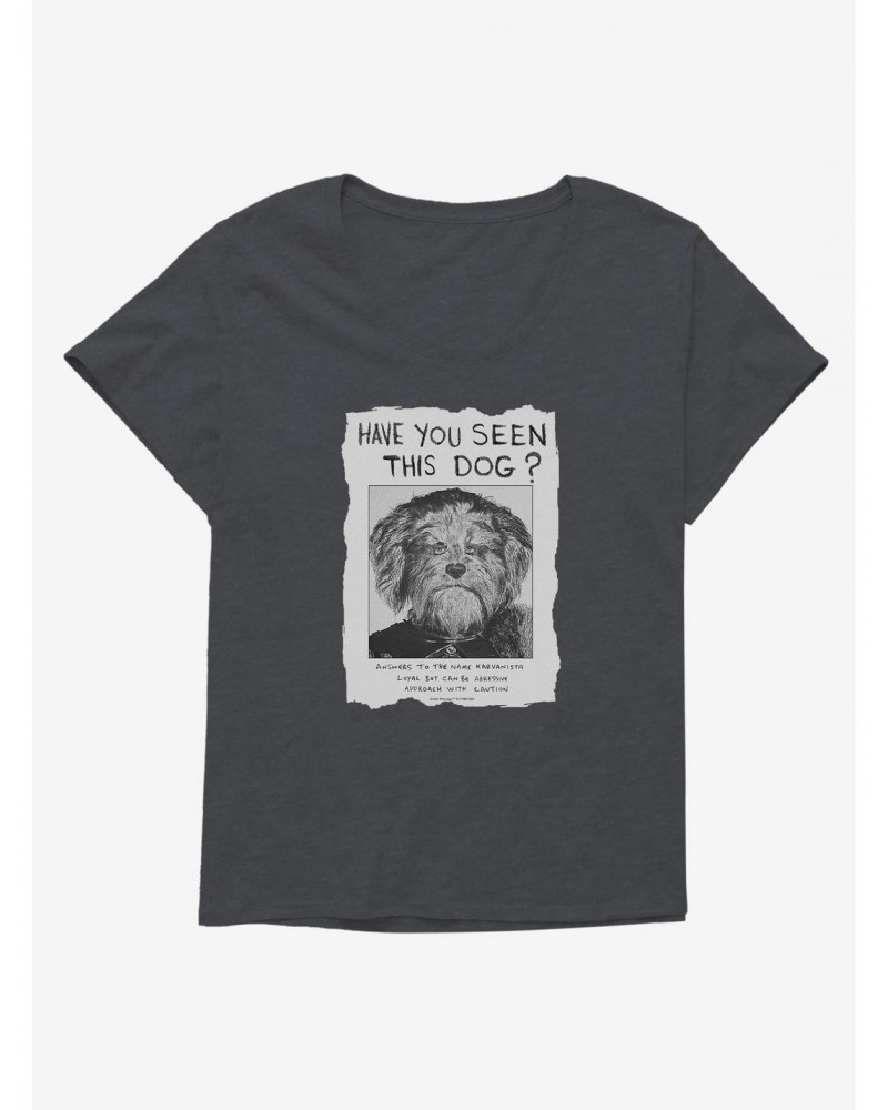 Doctor Who Missing Dog Girls T-Shirt Plus Size $13.01 T-Shirts