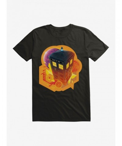 Doctor Who The Thirteenth Doctor Tardis Galaxy T-Shirt $7.41 T-Shirts