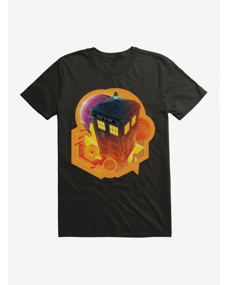 Doctor Who The Thirteenth Doctor Tardis Galaxy T-Shirt $7.41 T-Shirts