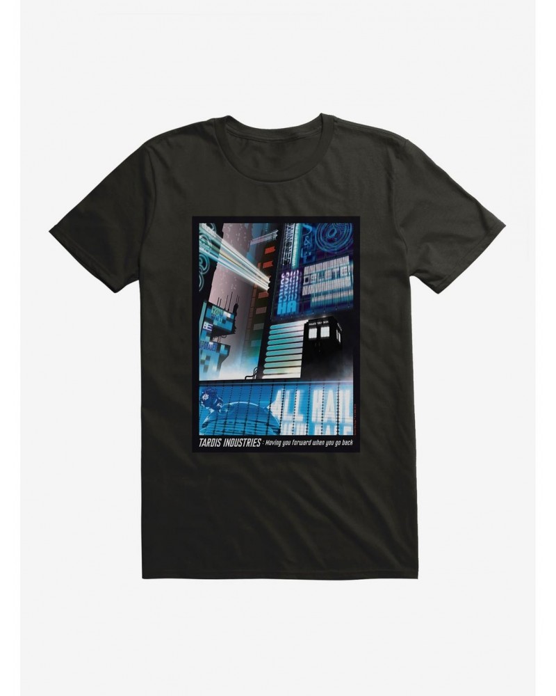 Doctor Who Tardis Undustries T-Shirt $10.76 T-Shirts