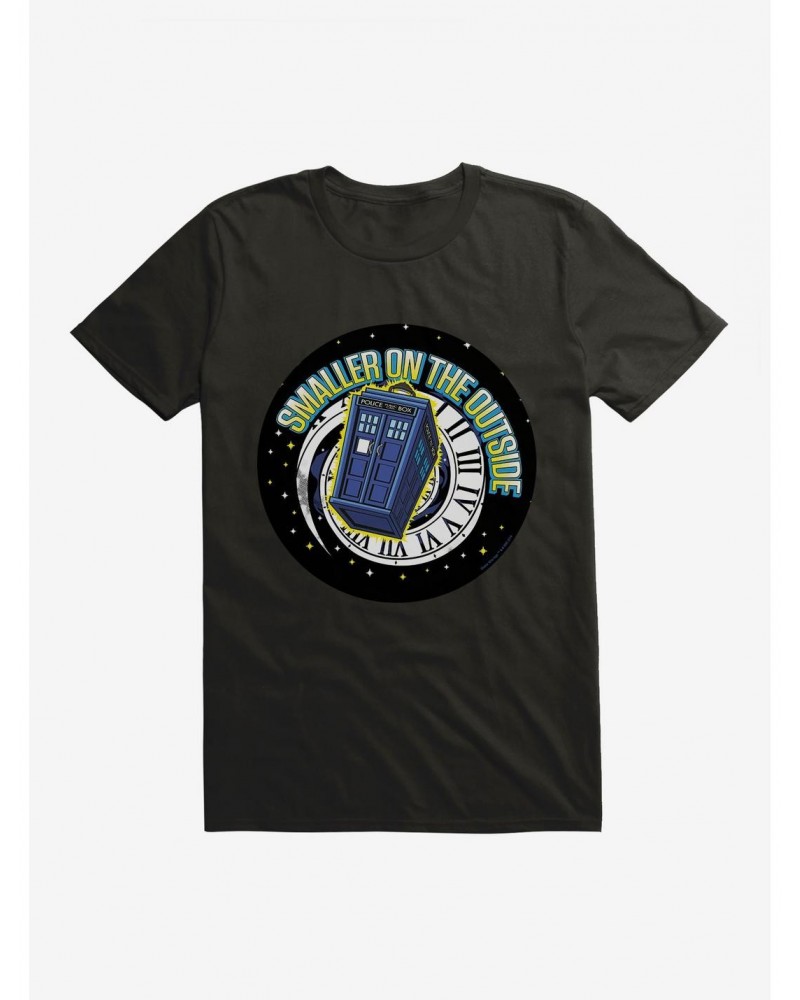 Doctor Who TARDIS Smaller On The Outside T-Shirt $9.32 T-Shirts