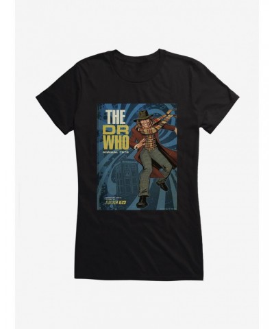 Doctor Who The Fourth Doctor Annual 1976 Girls T-Shirt $10.46 T-Shirts