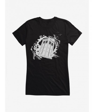 Doctor Who TARDIS Relative Dimensions In Space Girls T-Shirt $9.96 T-Shirts