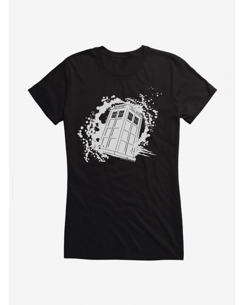 Doctor Who TARDIS Relative Dimensions In Space Girls T-Shirt $9.96 T-Shirts