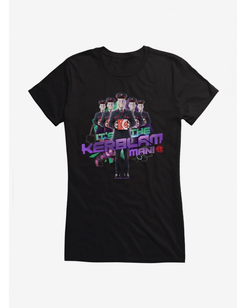 Doctor Who Thirteenth Doctor Kerblam Man Girls T-Shirt $9.96 T-Shirts