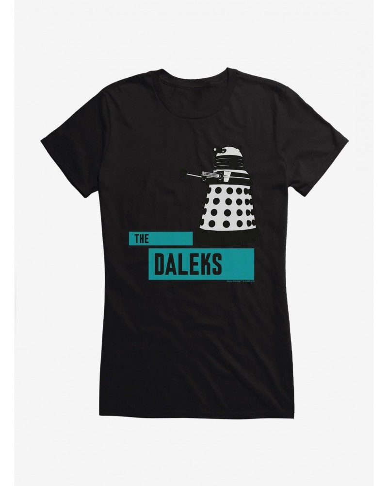 Doctor Who The Daleks Bold Girls T-Shirt $8.22 T-Shirts