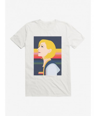 Doctor Who Thirteenth Doctor Illustration Hopeful T-Shirt $11.23 T-Shirts