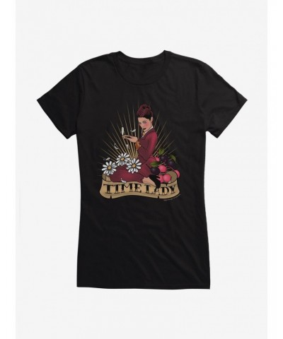 Doctor Who Time Lady Girls T-Shirt $7.47 T-Shirts