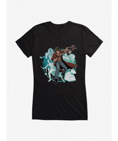 Doctor Who The Fourth Doctor And K9 On A Mission Girls T-Shirt $7.72 T-Shirts