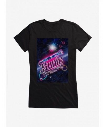 Doctor Who Future Sonic Screwdriver Girls T-Shirt $9.21 T-Shirts