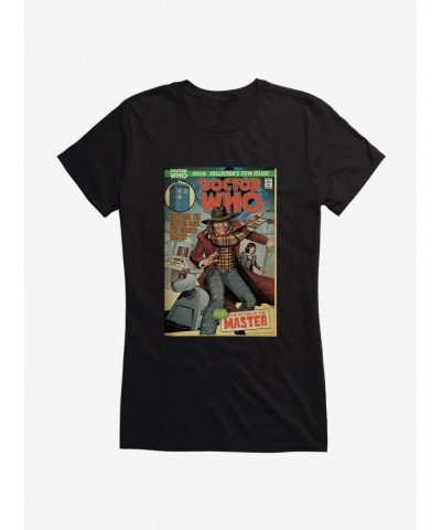 Doctor Who The Fourth Doctor And K9 Comic Cover Girls T-Shirt $11.70 T-Shirts