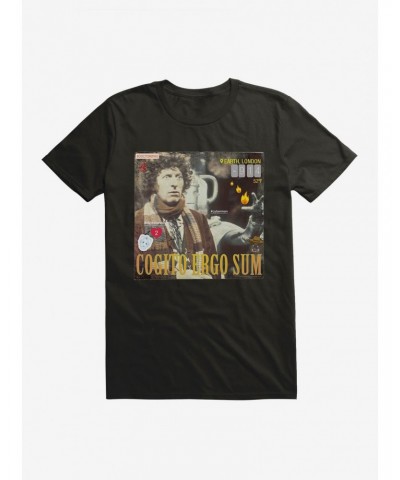 Doctor Who The Fourth Doctor Cogito Ergo Sum T-Shirt $10.28 T-Shirts