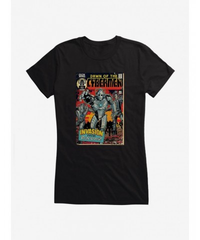 Doctor Who Cybermen Invasion From Mondas Girls T-Shirt $12.45 T-Shirts