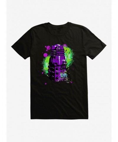 Doctor Who Dalek Neon Art T-Shirt $8.60 T-Shirts