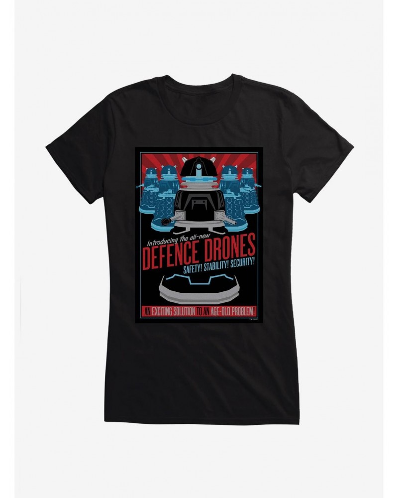 Doctor Who Festive Special Drones Girls T-Shirt $11.45 T-Shirts