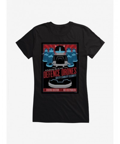 Doctor Who Festive Special Drones Girls T-Shirt $11.45 T-Shirts