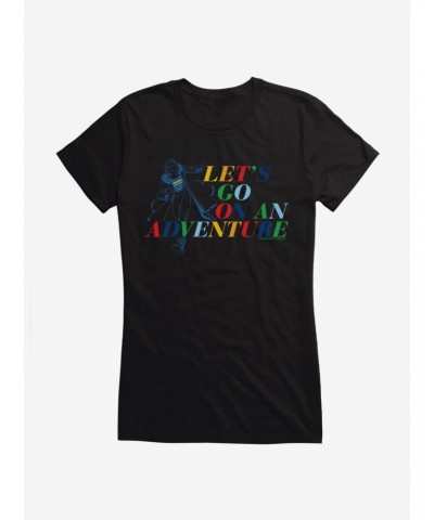 Doctor Who The Thirteenth Doctor Let's Go On An Adventure Girls T-Shirt $7.72 T-Shirts