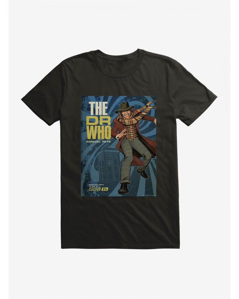 Doctor Who The Fourth Doctor Annual 1976 T-Shirt $8.13 T-Shirts