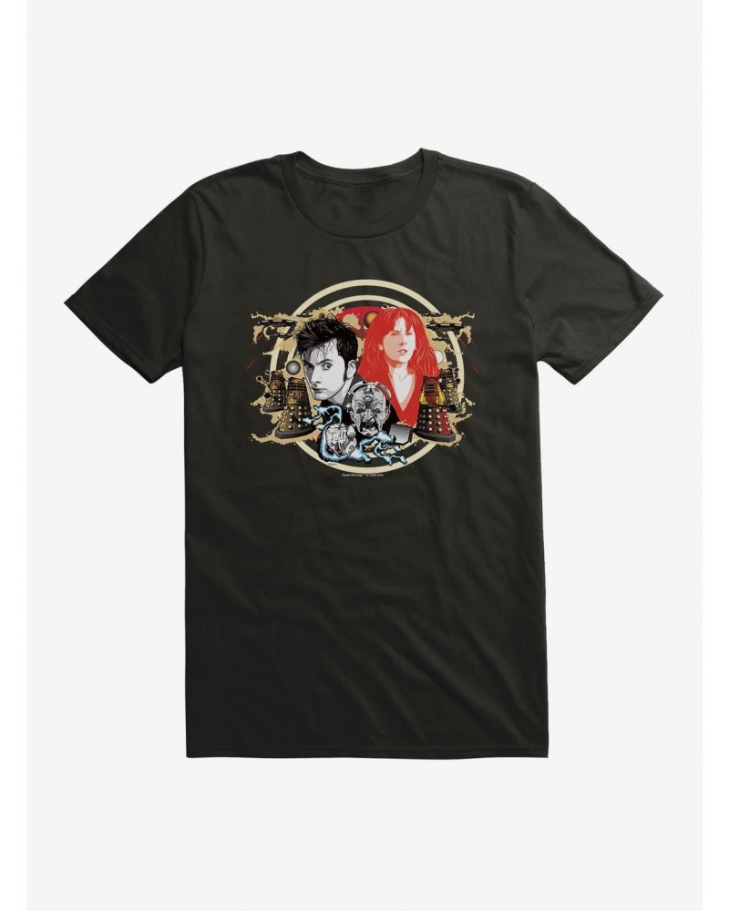 Doctor Who Tenth Doctor and Davros T-Shirt $7.89 T-Shirts