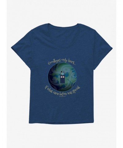 Doctor Who Goodbyes Hurt If Before Was Special Girls T-Shirt Plus Size $13.75 T-Shirts