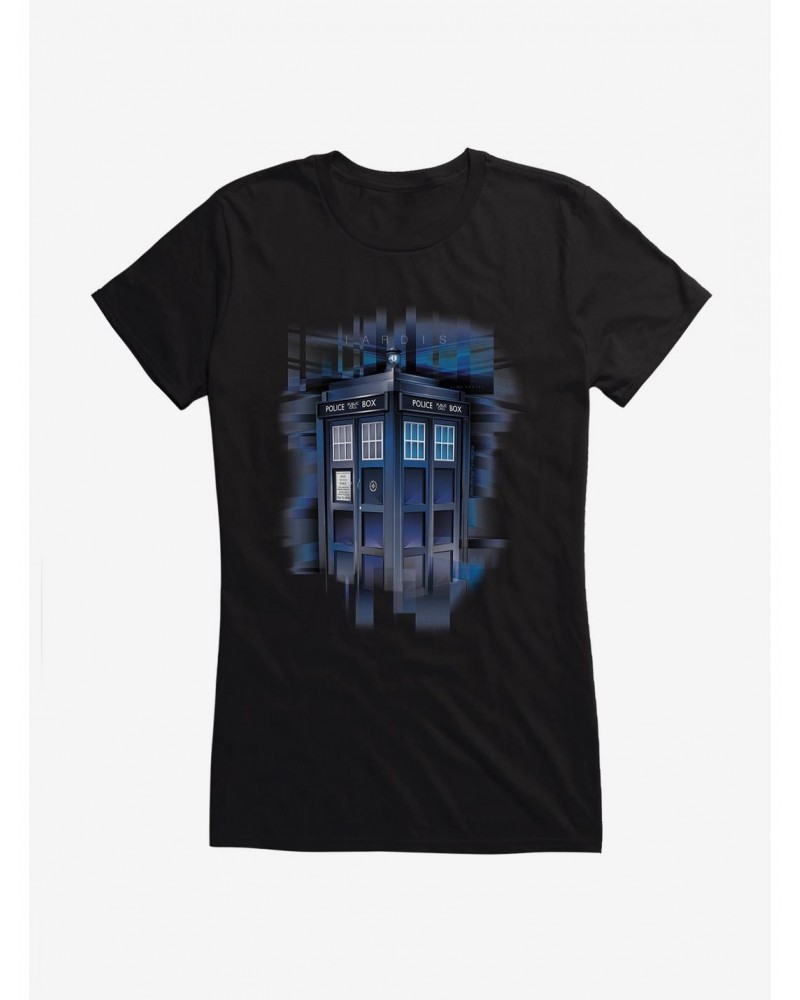 Doctor Who TARDIS Landing Girls T-Shirt $8.96 T-Shirts