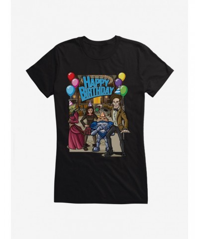 Doctor Who Happy Birthday Girls T-Shirt $8.72 T-Shirts