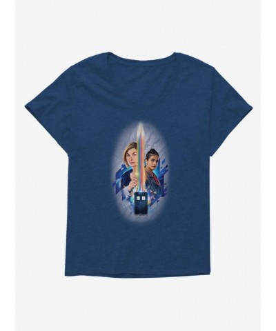 Doctor Who Thirteenth Doctor Pride T-Shirt Plus Size $10.17 T-Shirts