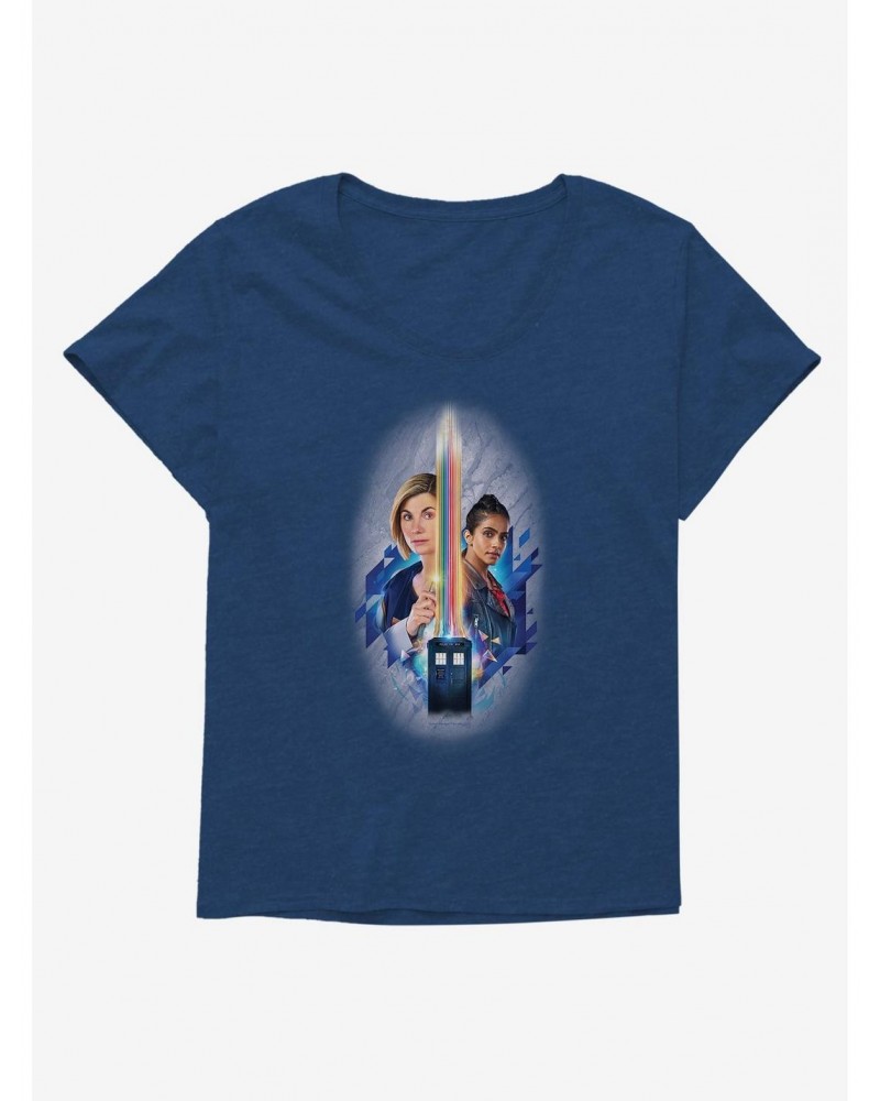 Doctor Who Thirteenth Doctor Pride T-Shirt Plus Size $10.17 T-Shirts