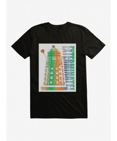 Doctor Who Dalek Ombre Exterminate T-Shirt $10.52 T-Shirts