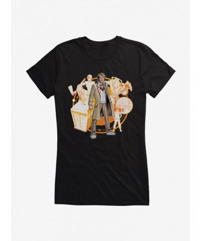 Doctor Who The Fifth Doctor Girls T-Shirt $10.46 T-Shirts