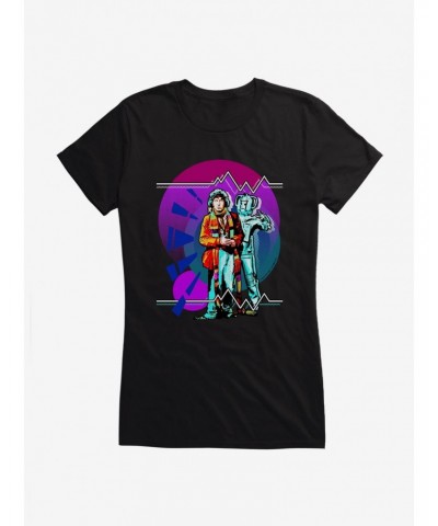 Doctor Who The Fourth Doctor Cyberman Girls T-Shirt $7.97 T-Shirts