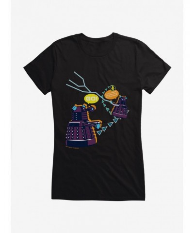 Doctor Who Dalek Video Game Girls T-Shirt $10.46 T-Shirts