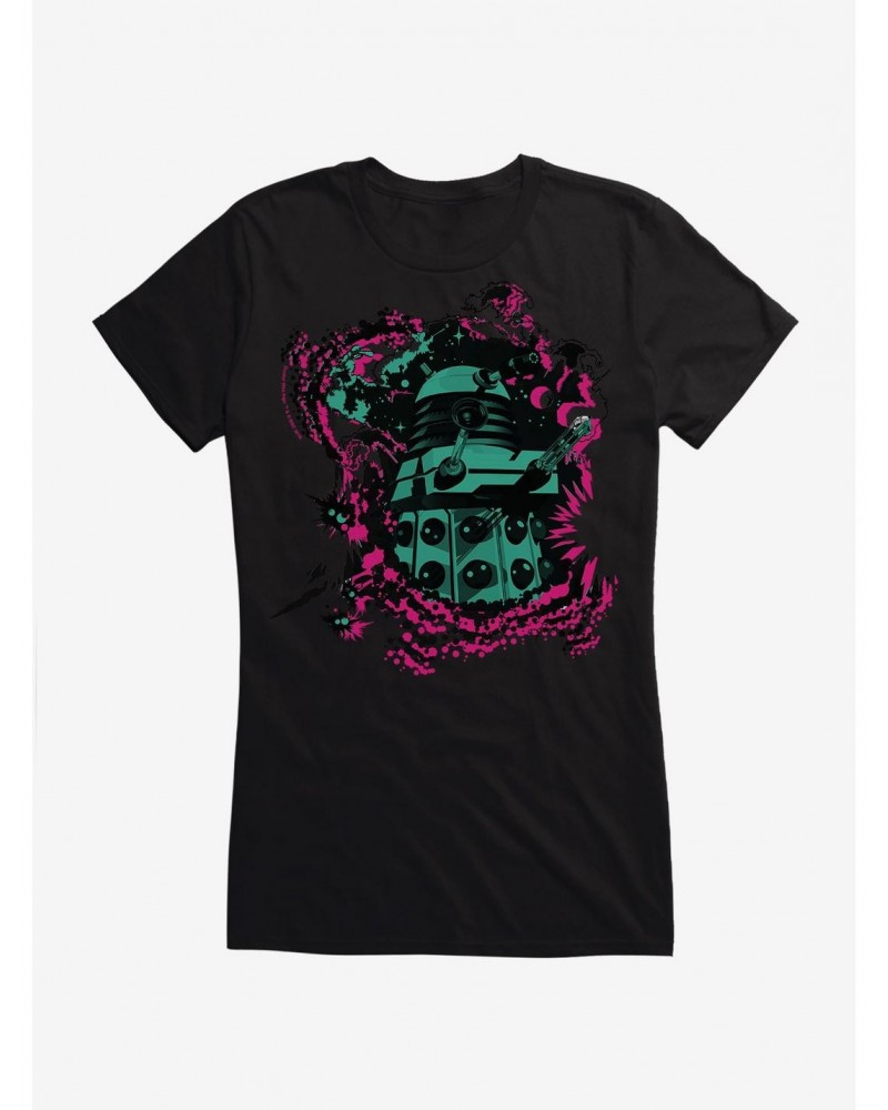 Doctor Who Dalek Waves Girls T-Shirt $8.47 T-Shirts