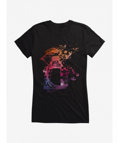 Doctor Who Dalek Splatter Art Girls T-Shirt $11.95 T-Shirts