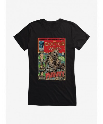 Doctor Who Return Of The Mummy Comic Girls T-Shirt $9.71 T-Shirts