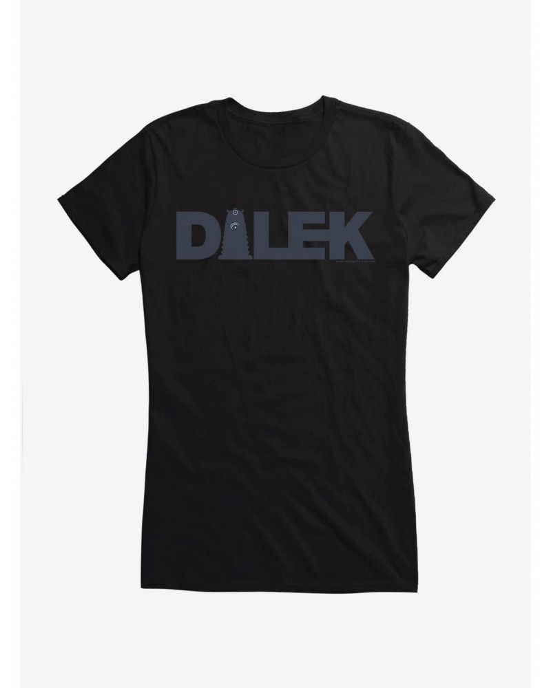 Doctor Who Dalek Bold Girls T-Shirt $10.96 T-Shirts