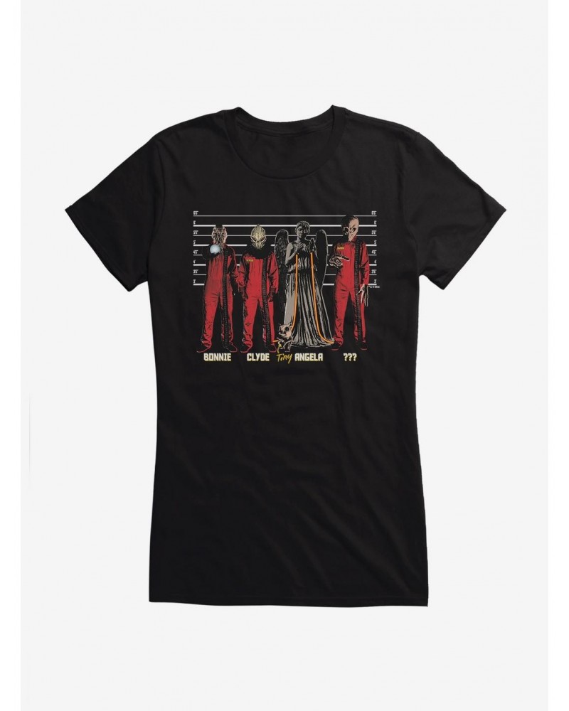 Doctor Who Festive Special Line Up Girls T-Shirt $11.70 T-Shirts