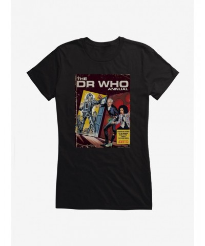 Doctor Who Cybermen Annual Comic Cover Girls T-Shirt $10.21 T-Shirts