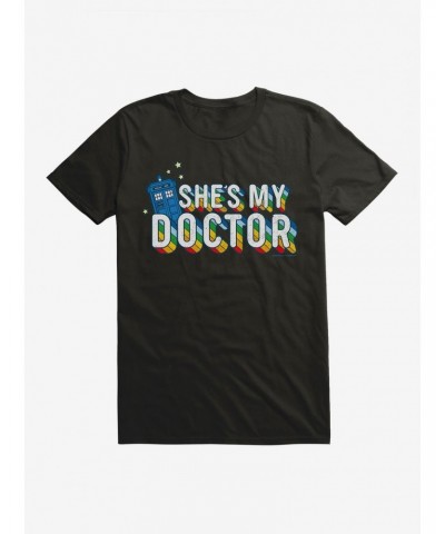 Doctor Who TARDIS My Doctor Script T-Shirt $11.71 T-Shirts