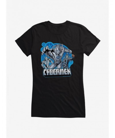 Doctor Who Cybermen Three Robots Girls T-Shirt $11.70 T-Shirts