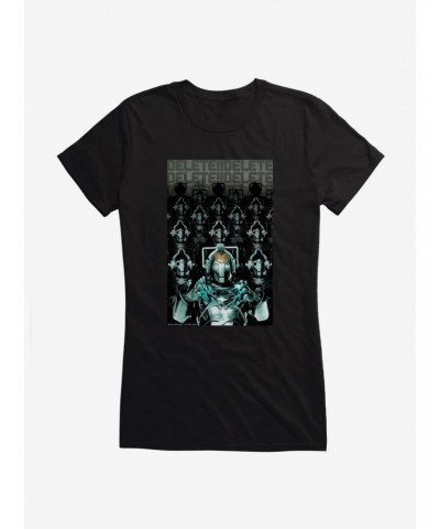 Doctor Who Cybermen Army Delete Girls T-Shirt $11.95 T-Shirts