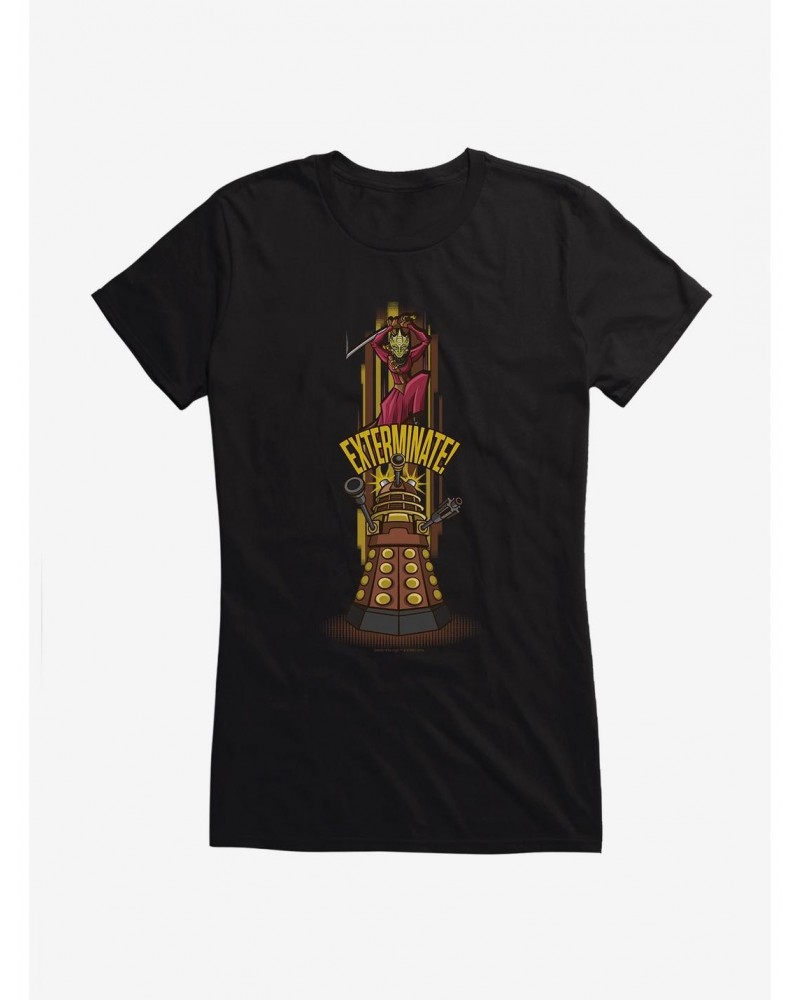 Doctor Who Exterminate Girls T-Shirt $11.95 T-Shirts