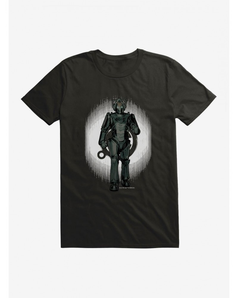 Doctor Who Cybermen Distorted Emblem T-Shirt $9.80 T-Shirts