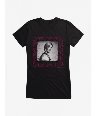 Doctor Who Thirteenth Doctor Hard Times Script Girls T-Shirt $12.45 T-Shirts