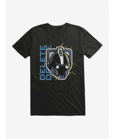 Doctor Who Cybermen Delete T-Shirt $10.99 T-Shirts